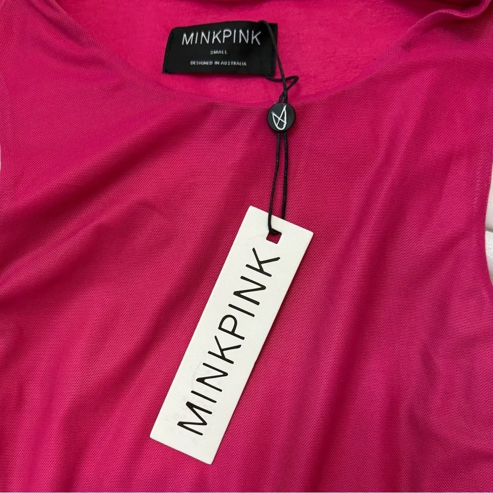 MINKPINK Luca Ombré Mini Dress, NWT - Picture 15 of 16